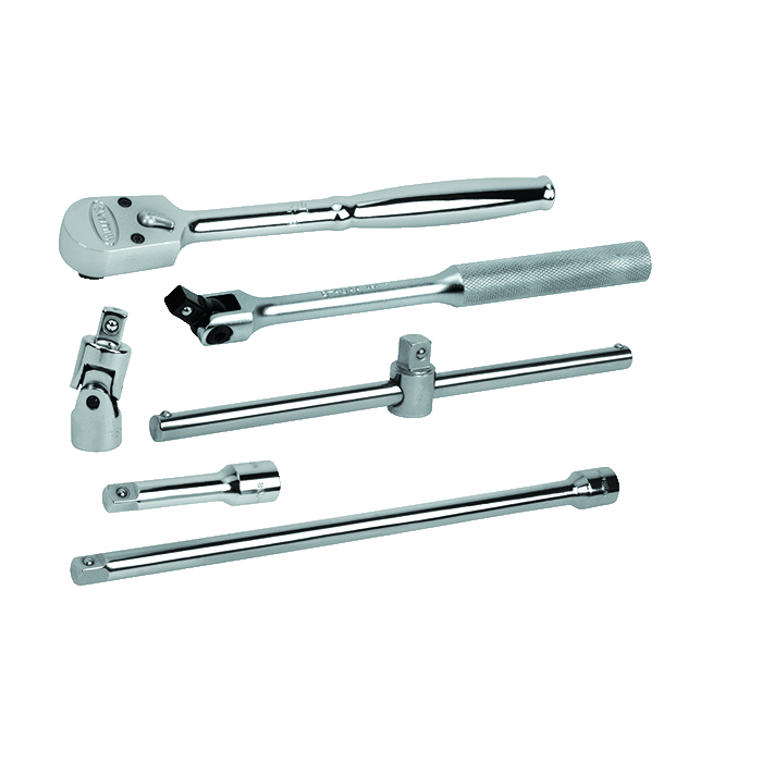 6 Piece Ratchet & Drive Tool Set, 3/8" SNAPON