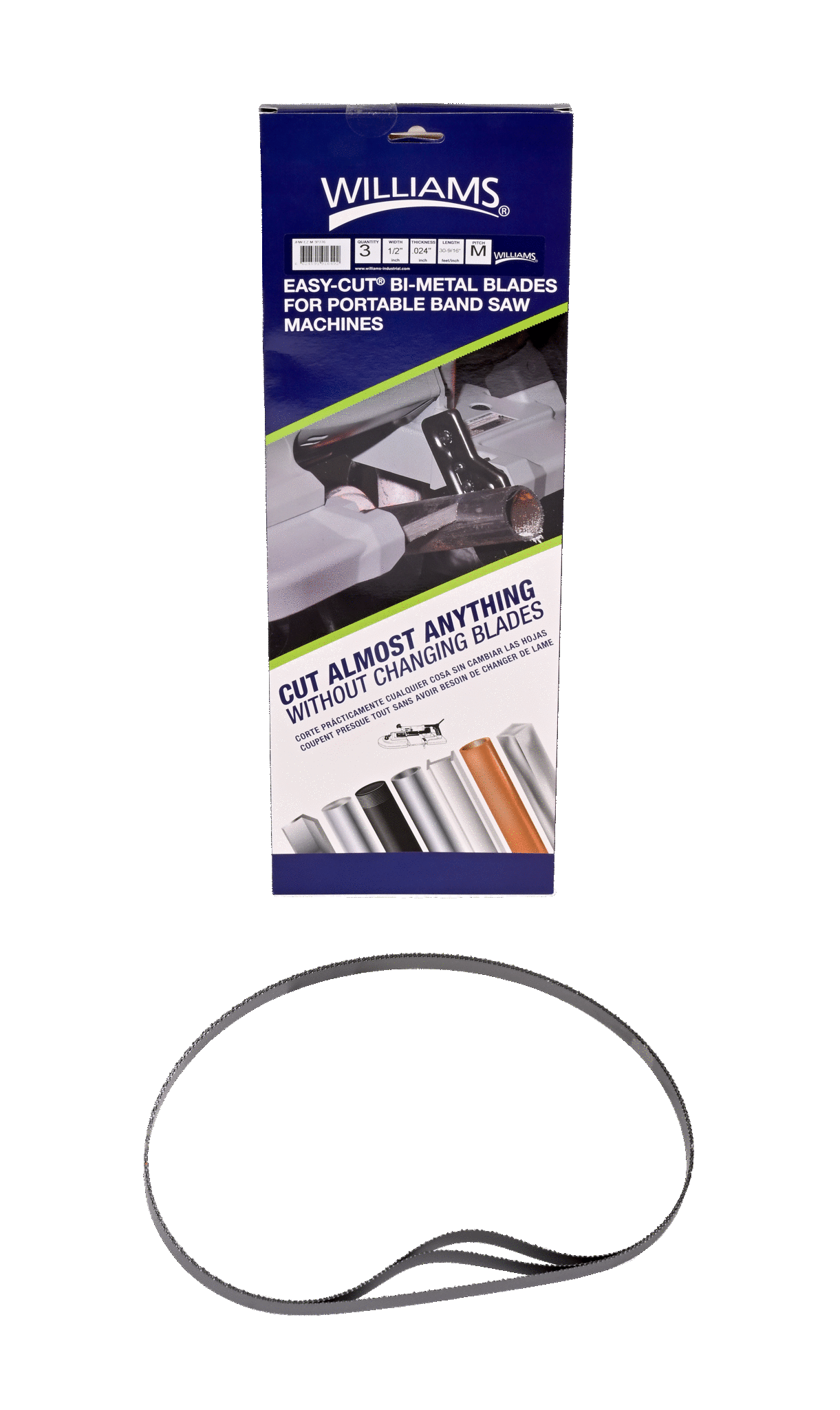 3 pc Easy-Cut® Bi-Metal Portaband Blades - Small | SNAP-ON