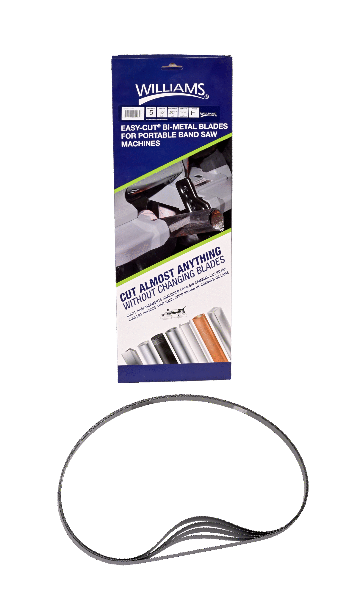 5 pc Easy-Cut® Bi-Metal Portaband Blades - Small | SNAP-ON