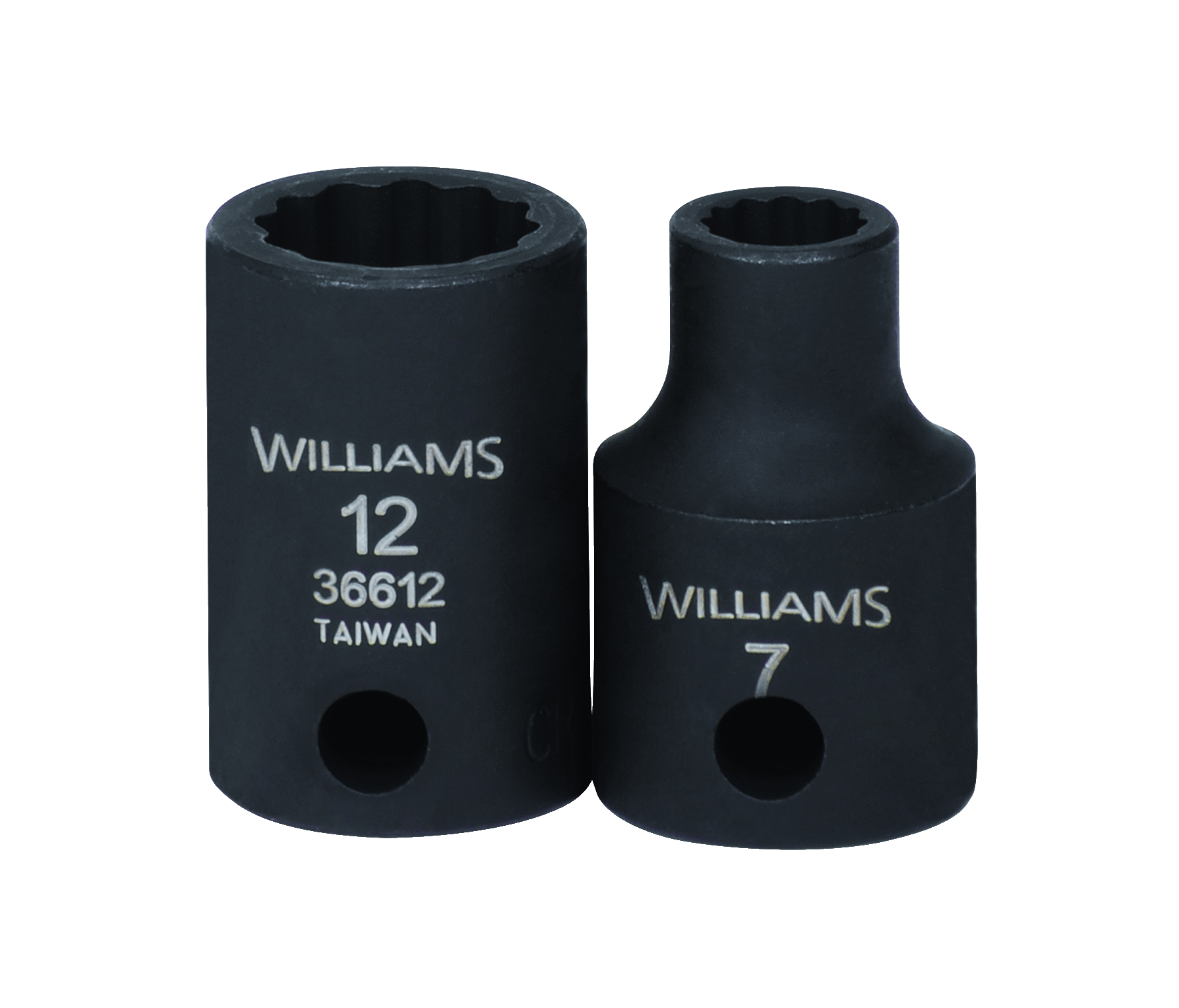 3/8" Drive shallow Impact Sockets, 12 Point, Metric | SNAP-ON