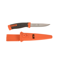 Multipurpose Tradesman Knives with Dual-Component Handle and Double Button Holster Multipurpose Tradesman Knives with Dual-Component Handle and Double Button Holster