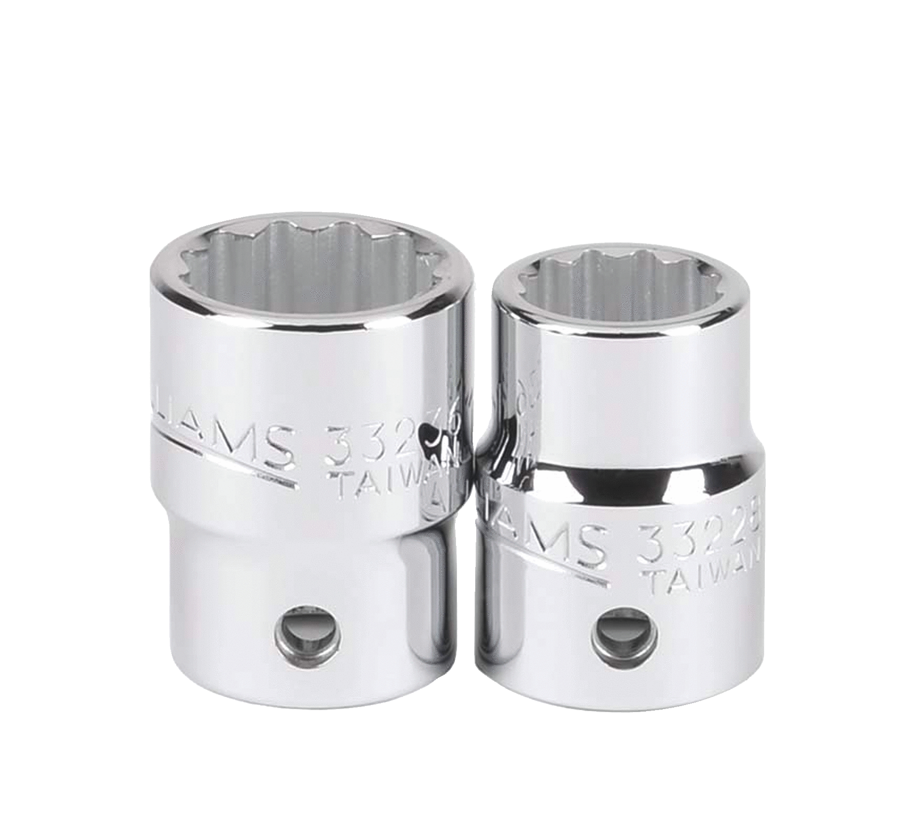 3/4" Drive Shallow 12 Point Sockets, Sae with 4 Hole Solution SNAPON