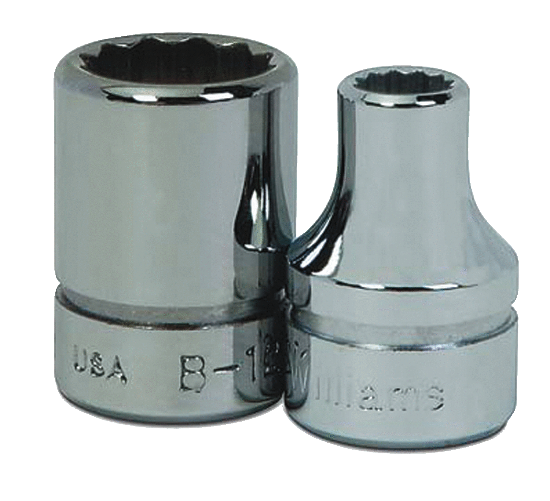 3/8 Drive Shallow Socket, 12 Point, Metric