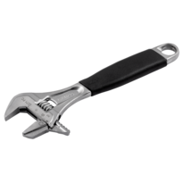 ERGO™ 21 mm Central Nut Reversible Jaw Adjustable Wrench with Rubber Handle and Chrome Finish 158 mm ERGO™ 21 mm Central Nut Reversible Jaw Adjustable Wrench with Rubber Handle and Chrome Finish 158 mm