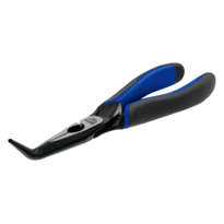 45° Curved Nose Pliers, 7"