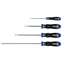 4 Piece SuperTorque™ Cabinet Slotted Screwdriver Set 4 Piece SuperTorque™ Cabinet Slotted Screwdriver Set