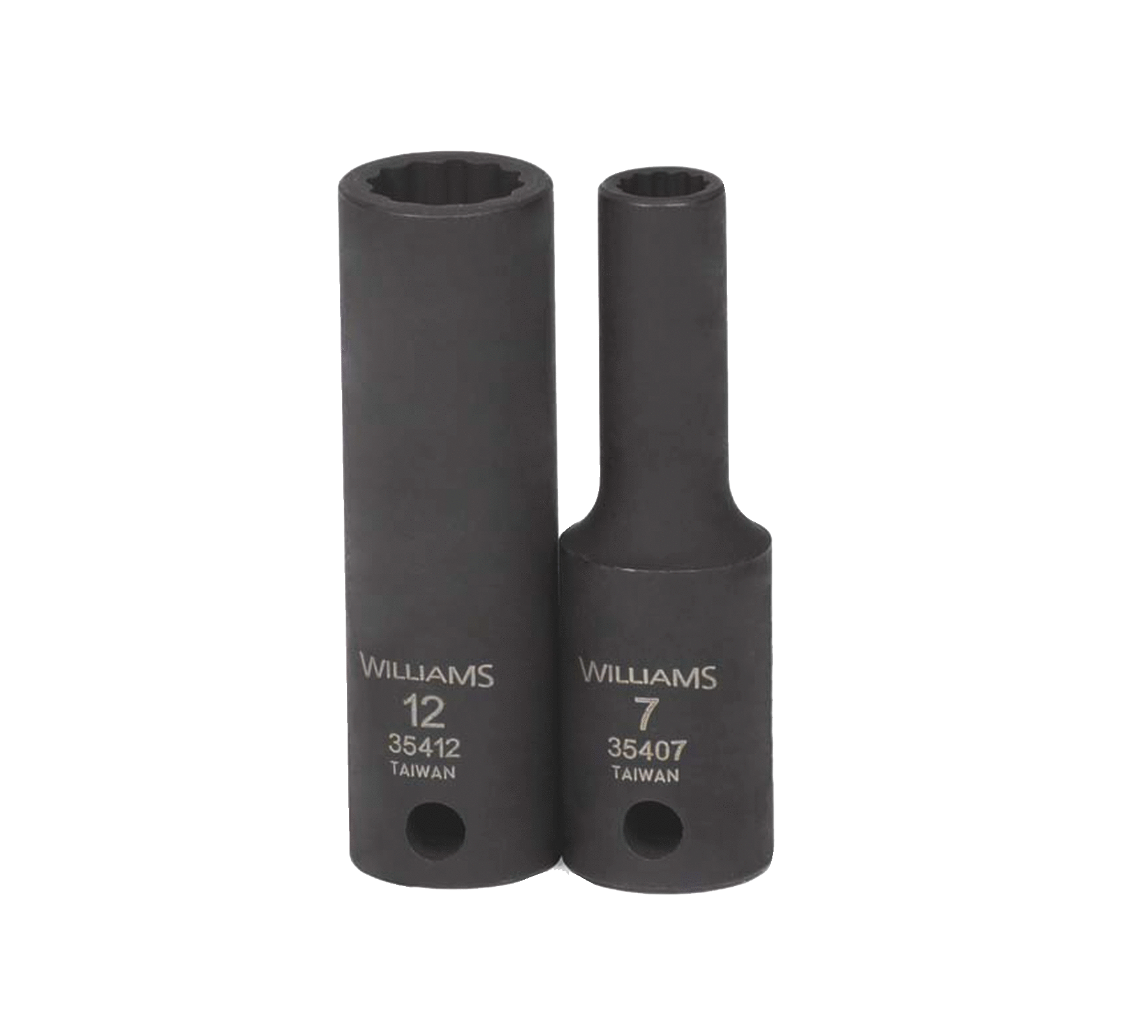 3/8" Drive Deep Impact Sockets, 12 Point, MM