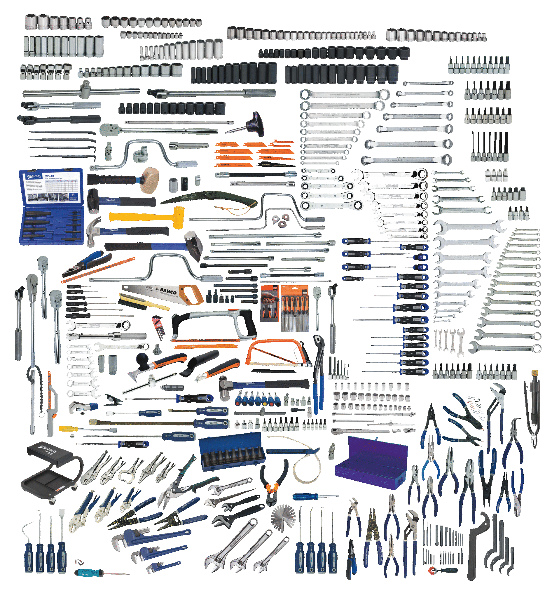 816uページ Mega Master Set Fractional Tools Only | SNAP-ON