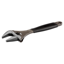 ERGO™ 32 mm Central Nut Wide Opening Jaw Adjustable Wrench with Rubber Handle and Phosphate Finish 170 mm ERGO™ 32 mm Central Nut Wide Opening Jaw Adjustable Wrench with Rubber Handle and Phosphate Finish 170 mm