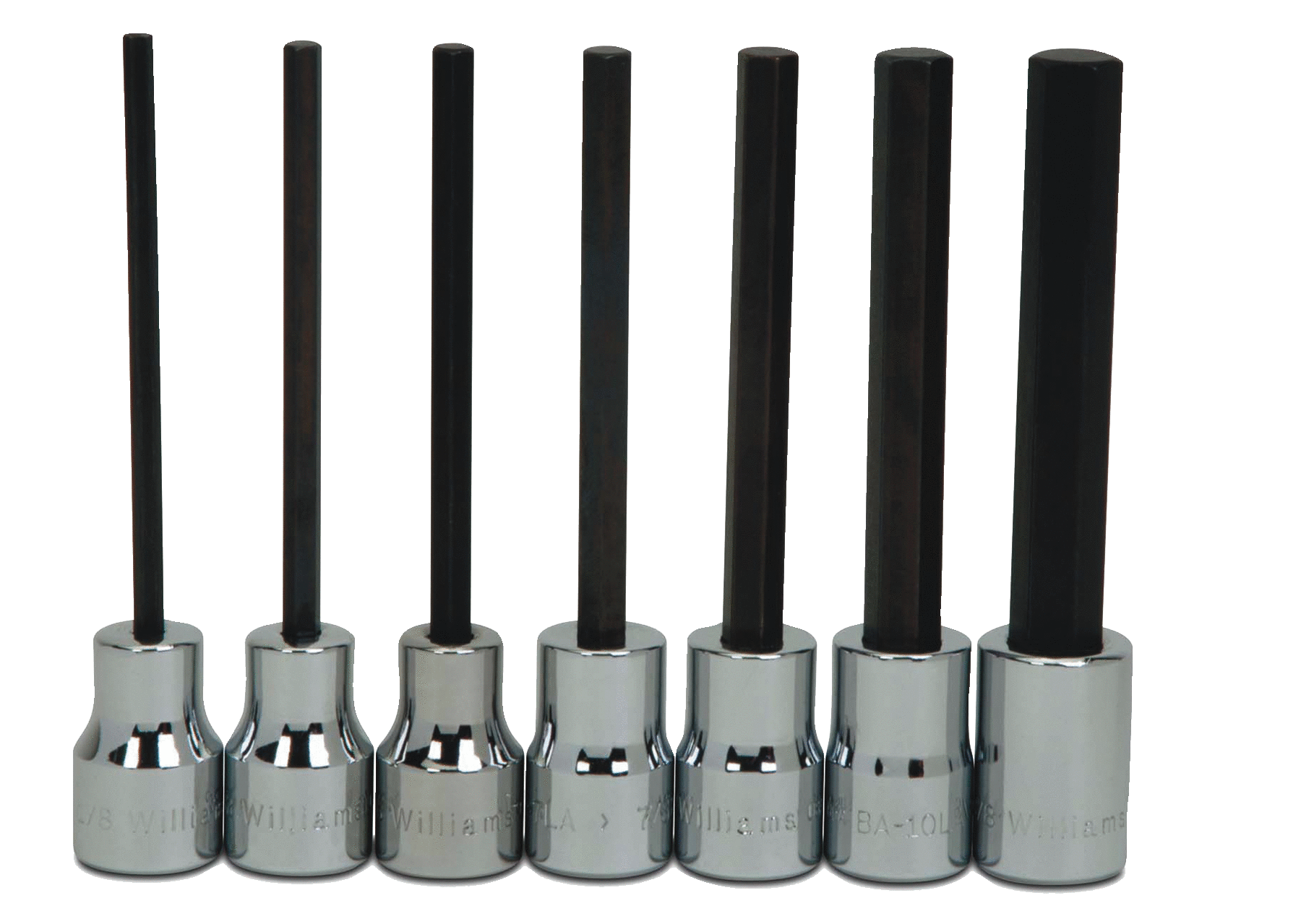 3130ページ 3/8 Drive Longhex Bit Socket Set, SAE, 7 Piece | SNAP-ON