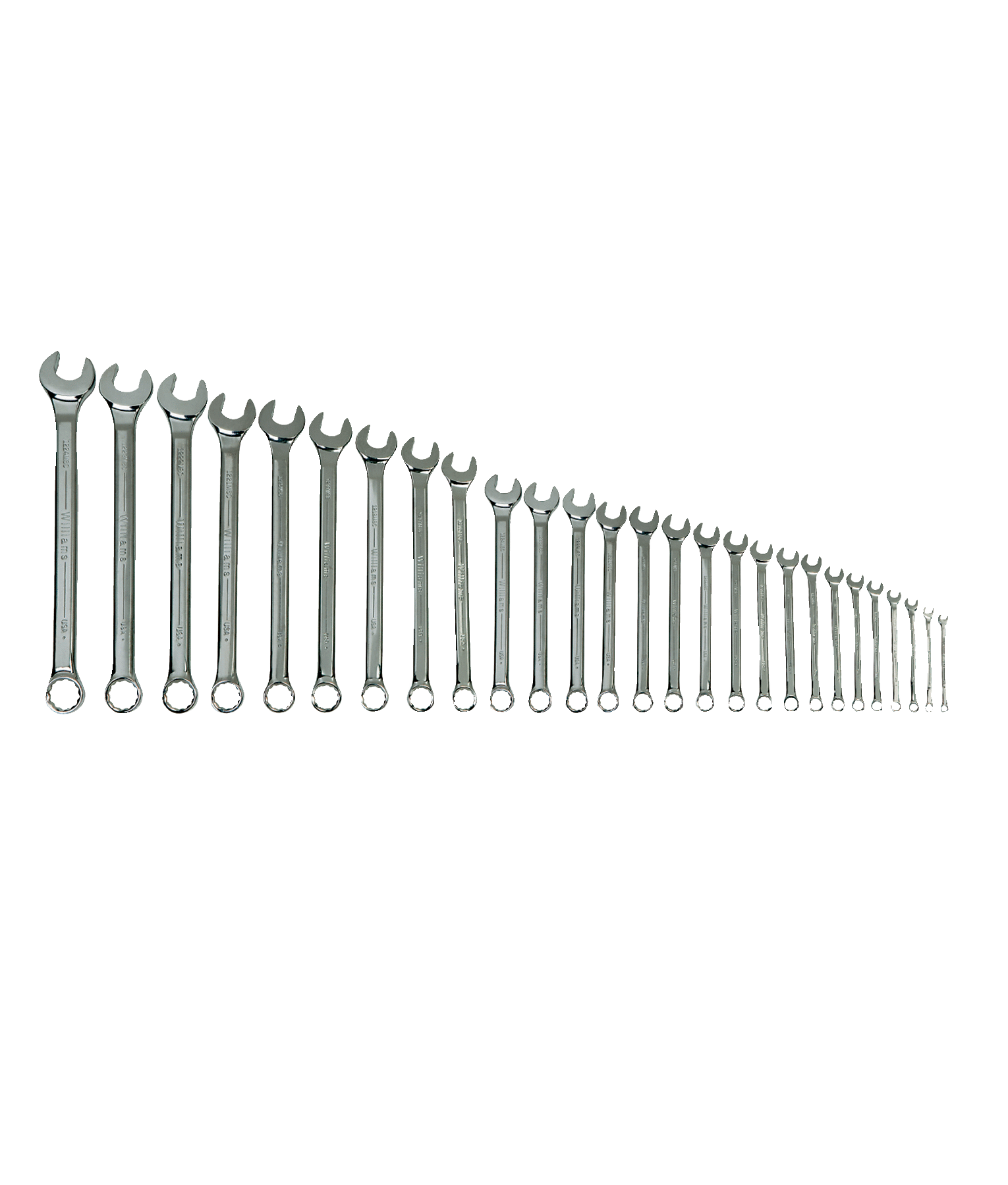 SUPERCOMBO® Combination Wrench Set Chrome, Metric, 27 Piece | SNAP-ON