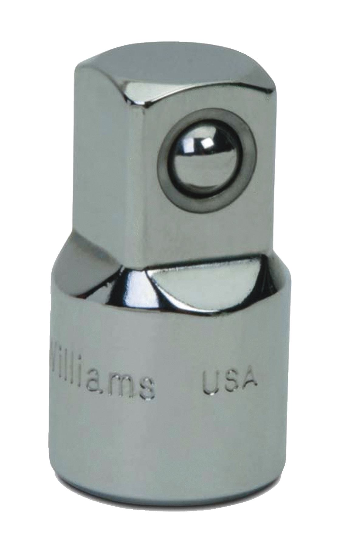 3/8"Drive-1/2"Drive Adaptor with High Polished Chrome Finish Williams®USA BS-130 